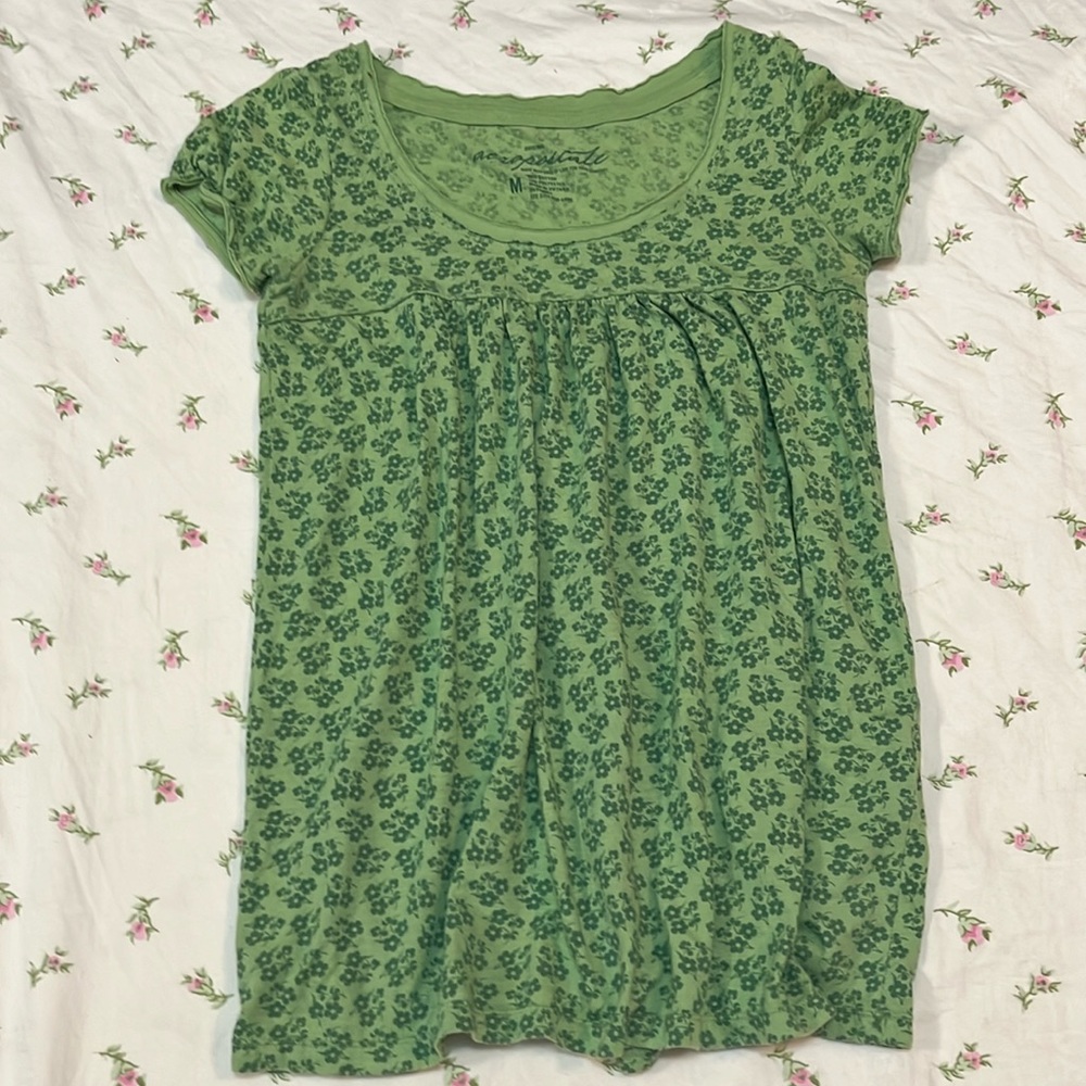 Floral Aeropostale shirt